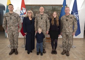 Penkiems Lietuvos kariuomenės puskarininkiams suteikti seržanto majoro laipsniai - 3