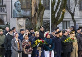Lietuvos kariuomenės atkūrimo 107-ųjų metinių renginyje paminėtas pirmosios atkurtos kariuomenės... - 3