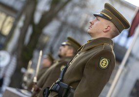 Lietuvos kariuomenės atkūrimo 107-ųjų metinių renginyje paminėtas pirmosios atkurtos kariuomenės... - 11