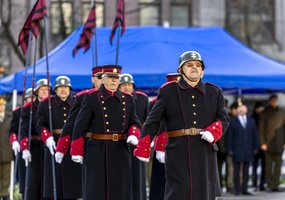 Lietuvos kariuomenės atkūrimo 107-ųjų metinių renginyje paminėtas pirmosios atkurtos kariuomenės... - 12
