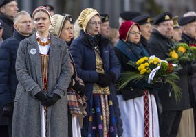 Lietuvos kariuomenės atkūrimo 107-ųjų metinių renginyje paminėtas pirmosios atkurtos kariuomenės... - 17