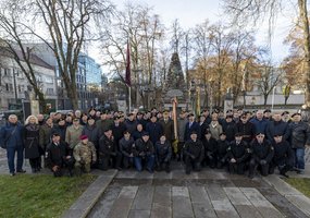 Lietuvos kariuomenės atkūrimo 107-ųjų metinių renginyje paminėtas pirmosios atkurtos kariuomenės... - 24