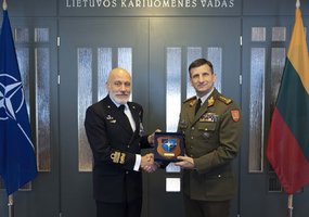Lietuvoje lankosi NATO Karinio komiteto pirmininkas - 10