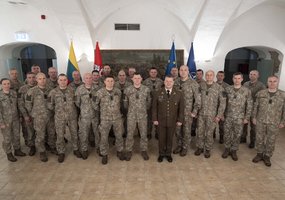 Penkiems Lietuvos kariuomenės puskarininkiams suteikti seržanto majoro laipsniai - 5