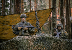 45th Tank Brigade Litauen shows of skillful command successfully completing command post... - 6