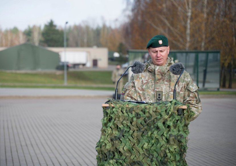 Vadovavimą Ryšių ir informacinių sistemų batalionui perėmė plk. ltn. Aidas Kučinskas