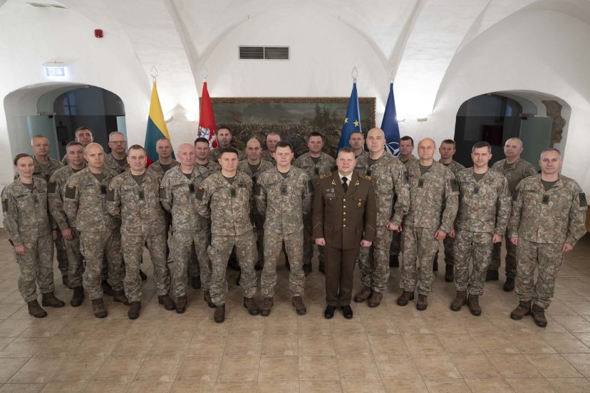 Penkiems Lietuvos kariuomenės puskarininkiams suteikti seržanto majoro laipsniai