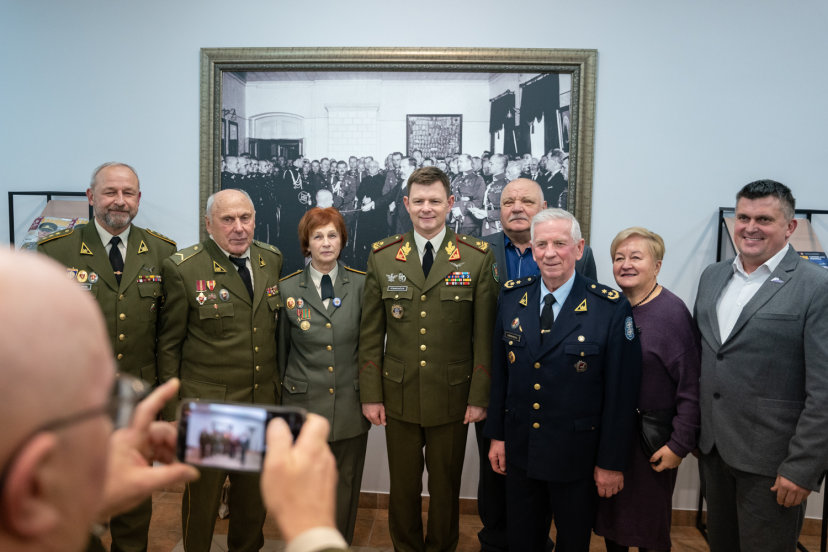 Vilniaus įgulos atsargos kariai paminėjo Lietuvos kariuomenės 107-ąsias metines