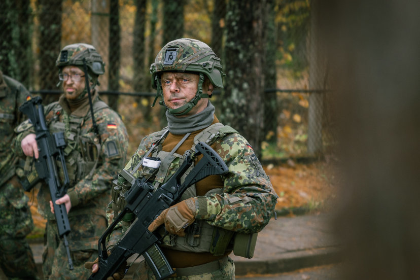 45th Tank Brigade Litauen shows of skillful command successfully completing command post...
