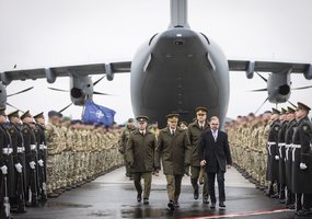 Pagerbtas ir išlydėtas Lietuvoje miręs Belgijos karys - 10