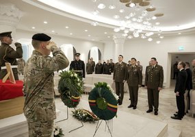 Pagerbtas ir išlydėtas Lietuvoje miręs Belgijos karys - 4