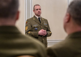Lietuvos kariuomenės mokykloje baigėsi Puskarininkių karjeros  III pakopos kursas - 1