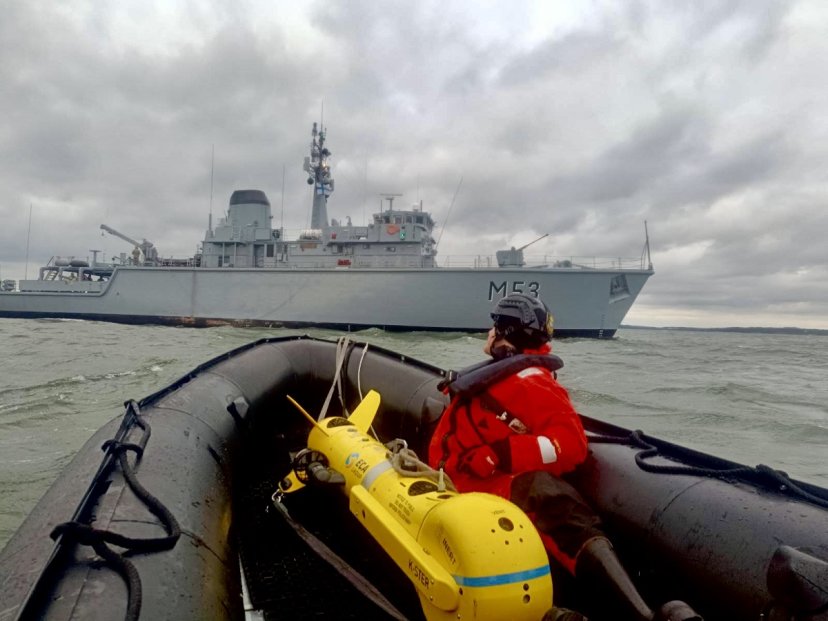 The Lithuanian Navy trained in multinational maneuvers in Finland  