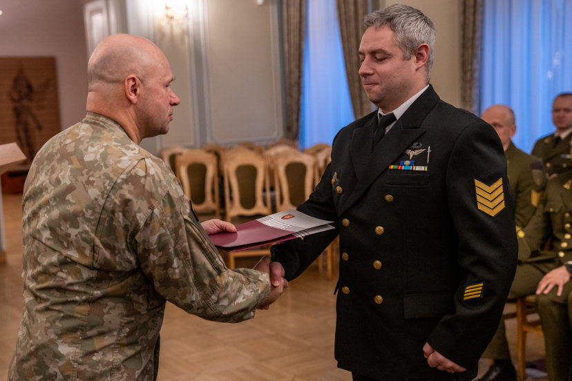 Lietuvos kariuomenės mokykloje baigėsi Puskarininkių karjeros  III pakopos kursas