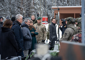 Danijos karališkoji pora lankėsi Krašto apsaugos savanorių pajėgų pratybose - 5