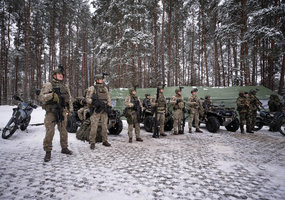 Danijos karališkoji pora lankėsi Krašto apsaugos savanorių pajėgų pratybose - 7