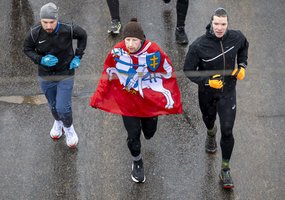 Įvyko 34-asis pagarbos bėgimas „Gyvybės ir mirties keliu“, kuriuo pagerbtos Sausio 13-osios aukos - 4