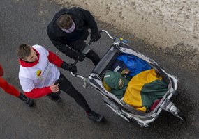Įvyko 34-asis pagarbos bėgimas „Gyvybės ir mirties keliu“, kuriuo pagerbtos Sausio 13-osios aukos - 6