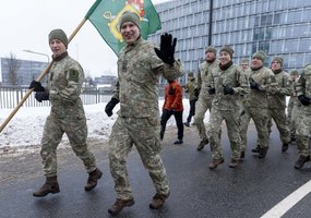 Įvyko 34-asis pagarbos bėgimas „Gyvybės ir mirties keliu“, kuriuo pagerbtos Sausio 13-osios aukos - 14