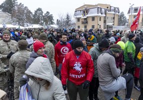 Įvyko 34-asis pagarbos bėgimas „Gyvybės ir mirties keliu“, kuriuo pagerbtos Sausio 13-osios aukos - 18