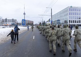 Įvyko 34-asis pagarbos bėgimas „Gyvybės ir mirties keliu“, kuriuo pagerbtos Sausio 13-osios aukos - 17