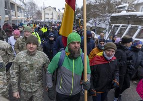 Įvyko 34-asis pagarbos bėgimas „Gyvybės ir mirties keliu“, kuriuo pagerbtos Sausio 13-osios aukos - 19