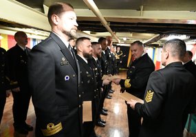 Lietuvos karininkas perima vadovavimą Baltijos šalių laivų junginiui BALTRON - 2