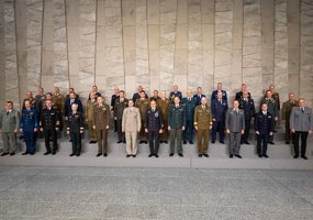Chief of defence took part in the NATO Military Committee in Chiefs of Defence session in Belgium - 1