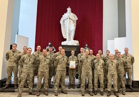 The 8th Lithuanian rotation deploys to Operation Interflex to train Ukrainian military personnel   - 1
