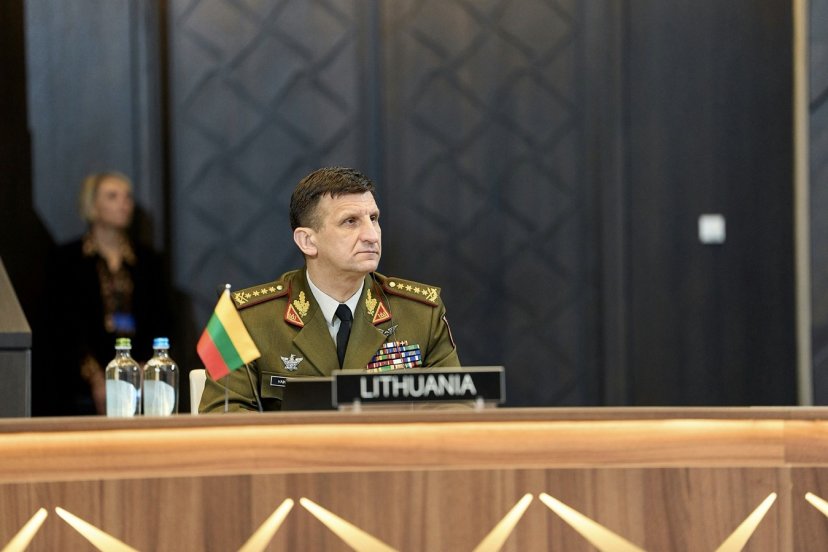 Lietuvos kariuomenės vadas dalyvavo NATO Karinio komiteto konferencijoje Belgijoje