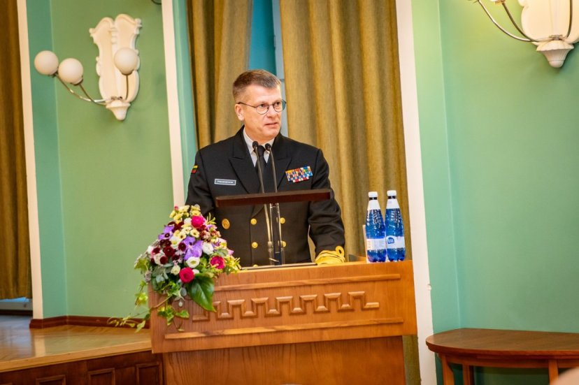 Chief of the Defence Staff took part in the L4 officer career course opening ceremony in Estonia
