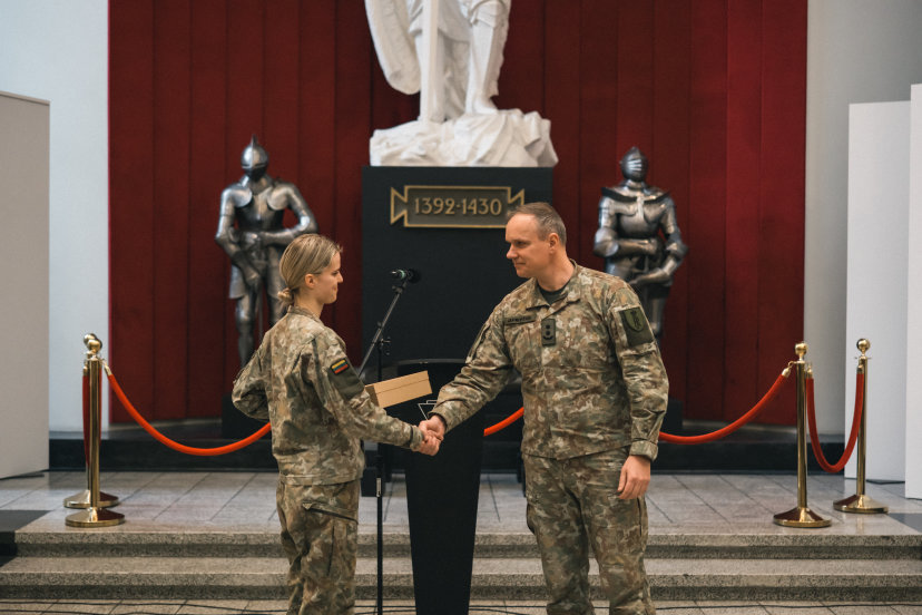 The 8th Lithuanian rotation deploys to Operation Interflex to train Ukrainian military personnel  