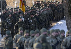 NATO daugianacionalinė kovinė grupė tapo sudėtine Lietuvoje dislokuotos Vokietijos brigados dalimi - 3