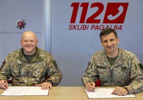 Lietuvos kariuomenė atnaujino bendradarbiavimo priemonių planus su statutinėmis institucijomis - 7