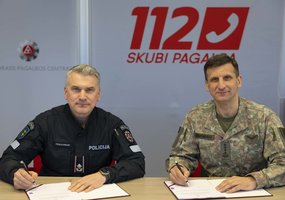 Lietuvos kariuomenė atnaujino bendradarbiavimo priemonių planus su statutinėmis institucijomis - 12