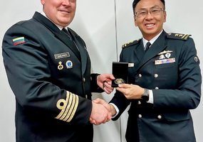 Commander of the Lithuanian Navy attended the international Navy Tech & Seabed Defence 2026... - 2