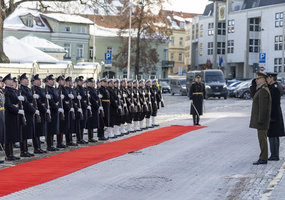 Chief of Defence of Norway General Eirik Kristoffersen on a formal visit in Lithuania  - 1