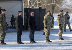 NATO Multinational Battlegroup has merged with the German Brigade Litauen stationed in Lithuania   - 4