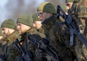 NATO Multinational Battlegroup has merged with the German Brigade Litauen stationed in Lithuania   - 9