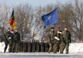 NATO daugianacionalinė kovinė grupė tapo sudėtine Lietuvoje dislokuotos Vokietijos brigados dalimi - 11
