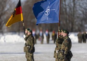 NATO Multinational Battlegroup has merged with the German Brigade Litauen stationed in Lithuania   - 17
