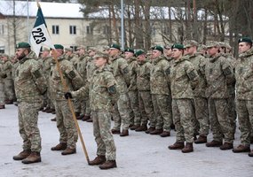 Daugiau nei 70 naujokų prisijungė prie Gedimino štabo bataliono – pradedama devynių mėnesių... - 1
