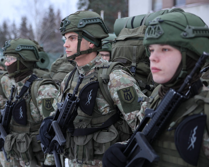 Daugiau nei 70 naujokų prisijungė prie Gedimino štabo bataliono – pradedama devynių mėnesių...
