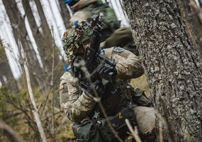Aktyviojo rezervo kariai kartotinius mokymus užbaigė lauko taktikos pratybomis „Ulono skydas“ - 11
