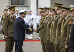 Lietuvoje lankosi Ispanijos ginkluotųjų pajėgų vadas - 8