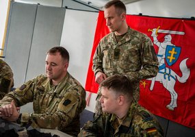Metų darbo rezultatas: Lietuvos kariuomenės 1-oji divizija gavo svarbų įvertinimą pratybose... - 4