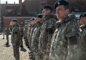 Second Lithuanian Contingent deployed to NATO Kosovo Force at a ceremony in Klaipėda   - 1