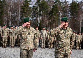 Metų darbo rezultatas: Lietuvos kariuomenės 1-oji divizija gavo svarbų įvertinimą pratybose... - 5