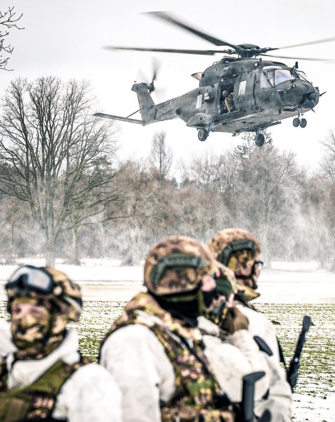 Chief of the Defence Staff took part in DV Day at Exercise Steadfast Dart 26 