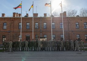 Vokietijos ir Lietuvos kariai vykdė Nemuno ir Neries pakrančių inžinerinę žvalgybą - 7